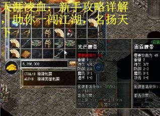 天涯凌血：新手攻略详解，助你一闯江湖，名扬天下