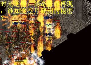时光逆转，传奇奇闻再现：谁知晓苍月藏剑的秘密？