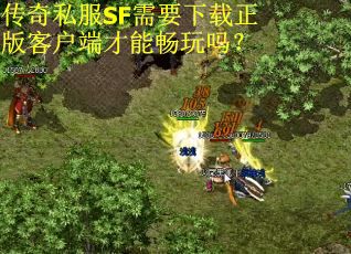 传奇私服SF需要下载正版客户端才能畅玩吗？