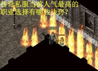 传奇私服当前人气最高的职业选择有哪些诀窍？