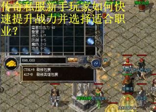 传奇私服新手玩家如何快速提升战力并选择适合职业？