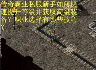 传奇霸业私服新手如何快速提升等级并获取高级装备?职业选择有哪些技巧? 传奇霸业私服新手如何快速提升等级并获取高级装备?职业选择有哪些技巧?
