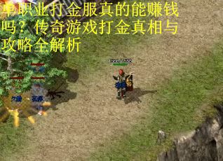 单职业打金服真的能赚钱吗?传奇游戏打金真相与攻略全解析 单职业打金服真的能赚钱吗?传奇游戏打金真相与攻略全解析