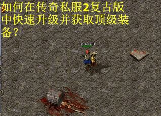 如何在传奇私服2复古版中快速升级并获取顶级装备？