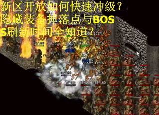 新区开放如何快速冲级?隐藏装备掉落点与BOSS刷新时间全知道? 新区开放如何快速冲级?隐藏装备掉落点与BOSS刷新时间全知道?