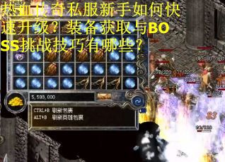 热血传奇私服新手如何快速升级?装备获取与BOSS挑战技巧有哪些? 热血传奇私服新手如何快速升级?装备获取与BOSS挑战技巧有哪些?