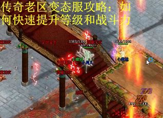 传奇老区变态服攻略：如何快速提升等级和战斗力