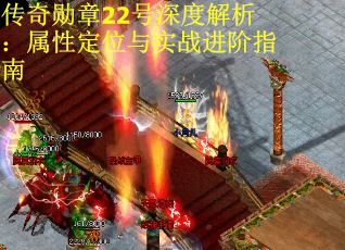 传奇勋章22号深度解析：属性定位与实战进阶指南