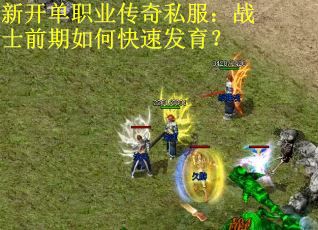 新开单职业传奇私服：战士前期如何快速发育？