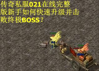 传奇私服021在线完整版新手如何快速升级并击败终极BOSS？