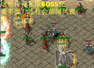 这些传奇私服BOSS究竟多强？连行会都闻风丧胆